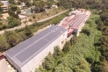 Grausa ha instal·lat 2.000 m2 de panells fotovoltaics al sostre de dues naus. || CEDIDA