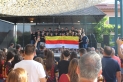 El primer i el segon equip de l'Hoquei Castellar celebrant el reconeixement || J. Clapés