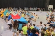 Els infants ballant en un moment de l'espectacle de Carles Cuberes a la Sala Blava || Aj. Castellar