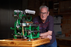 Diego Pérez, treballador del tèxtil durant 45 anys