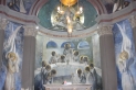 Pintures murals de Fidel Trias i Pagès a la Capella del Santíssim Sacrament de l’església de Sant Feliu del Racó. || M. A.