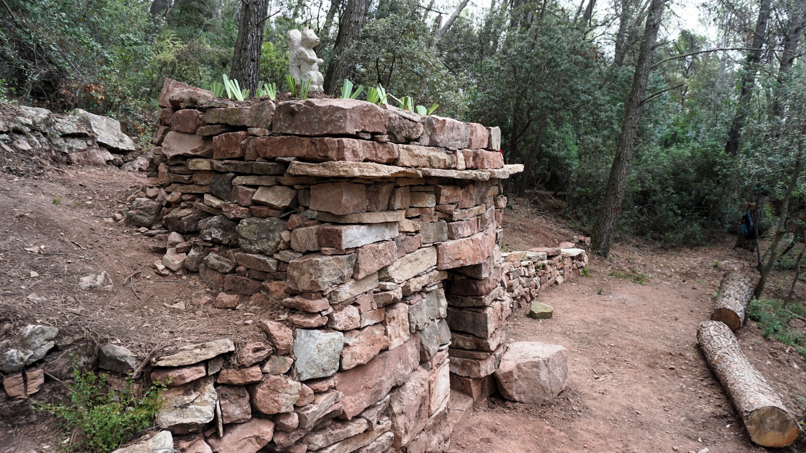 Imatge de la barraca 164, restaurada. || CEDIDA