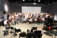 Representants de la setantena de mitjans que s'han reunit a la Fàbrica de les Arts Roca Umbert (Granollers) per col·laborar en l'elabioració del Llibre Blanc de la Ràdio