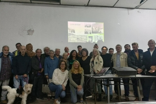 Foto de grup a l'assemblea de socis del Centre Feliuenc Cultural i Recreatiu. || CEDIDA