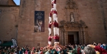 Els Capgirats, durant l’actuació a Caldes de Montbui.. || Q. P.