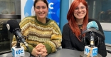 Gina Rocher i Mireya Menchén, dues de les impulsores del col·lectiu Aspàsia, al programa Connectats || R.GÓMEZ